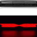 Third 3rd Brake Light, X STYLE Sequential LED High Mount Stop Light for 1999-2006 Chevy Silverado/GMC Sierra 1500 2500 3500 HD, 2007 Silverado/Sierra Classic, Rear Center Cab Roof Tail Lamp
