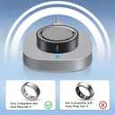 ZOOROO Charger Compatible with Aura-Ring 4 Size 8, Fast Charging Dock with USB-C Cable for Aura-Ring Accessories