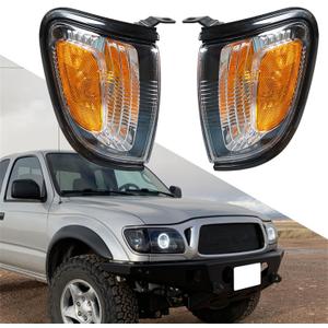 LABLT Pair of Park Signal Side Marker Corner Lights Replacement for Tacoma 2001 2002 2003 2004 Parking Marker Light Replacement for 8161004070 8162004070