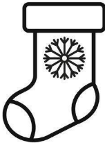 Christmas Personalized Large Stocking Sock Set 3 pcs