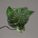 Tropical Palm Leaf Garland Party Decorations, Length 2.6M, 8.5 FT, Green