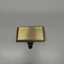 Zhengmy 4 Pcs Christmas Stocking Holders for Mantle Weighted Stocking Holder Fireplace Hangers for Xmas Holiday Party Decoration (Bronze)