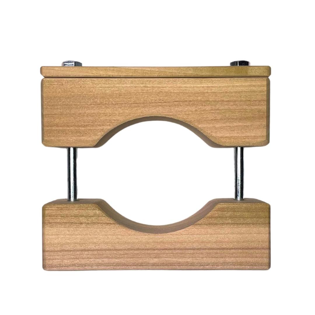 Cardinal Gates RC Round Clamp for Safety Gates - No Hole Baby Gate Banister Adapter - Wooden Baby Gate Mounting Kit - Made in the USA - 1 Pack