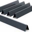 Unicook 7620 Flavorizer Bars for Weber Genesis 300 Series, E-310 E-330 Grills with Front Control(2011-2016), 17.5 Inch Porcelain Steel Flavor Bars, Grill Burner Cover Replacement Parts