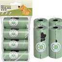 Poop Bags for Dogs, Dog Poop Bag Rolls and Small Trash Bags for Waste Cleanup, Extra Thick Doggie Bags for Pooper Scooper Scented Dog Waste Bag for Outdoor Puppy Walking and Travel 60 Count