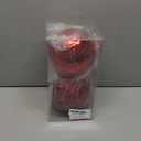 Christmas Ornaments Balls 5.9" Large Christmas Decorations Xmas Tree Shatterproof Big Red Christmas Ball Ornaments with Hanging Loop for Wedding Holiday Halloween Party Indoor Outdoor Decor 2 Pcs