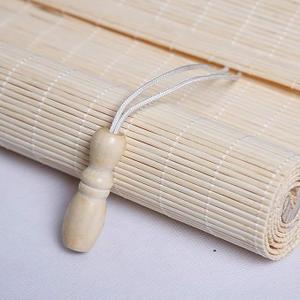 Jolan Roller Blinds, Bamboo Blinds, Privacy Protection, Thermal Insulation, Roman Blinds, Indoor/Outdoor Decoration, Vertical Blackout Curtains, 100 x 140 cm/39.5 x 55in