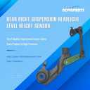 Rear Right Suspension Headlight Level Height Sensor for Audi A6 A7 A8 Q5 RS7 S6 S7 S8 SQ5 Replace 4H0941310C 4H0-941-310-C 8R0-941-310-E