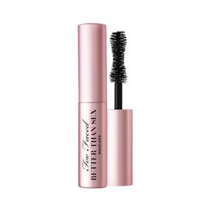 Too Faced Better Than Sex Volumizing Mascara | Dramatic Volume + Length | Cruelty Free, Travel Size, 0.17 Fl Oz, Black