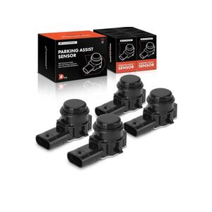 A-Premium 4-PC PDC Reverse Backup Parking Assist Aid Sensor Compatible with BMW Models - 228i, 230i, 320i, 328d, 328i GT xDrive, 330e, 330i, 335i, 428i, 430i, 435i, 440i xDrive Gran Coupe, M-Series