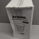 BYSNOW 100 Pack 12 oz Coffee Cups, Disposable Insulated Hot Cups To Go Paper Coffee Cups, Corrugated Ripple Wall Cup for Hot Drink, Office, Coffee Bar (Champagne 12 oz)