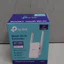 TP-Link AC1200 WiFi Extender, 2025 Wirecutter Best WiFi Extender, 1.2Gbps Home Signal Booster, Dual Band 5GHz/2.4GHz, Up to 1600 Sq.ft and 32 Devices, EasyMesh Compatible, One Ethernet Port (RE315)