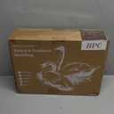 Goose Feather Pillow Queen Size Pack of 2 - Down Hotel Bed Pillows for Sleeping, Soft 600 Thread Count Cotton Cover, Fluffy Support Surround Fill Polyester for Back, Stomach, Side Sleepers