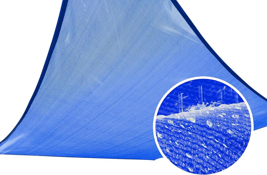 Quictent Waterproof Sun Shade Sail for Patios 185G Polyester Fabric Cloth, 98% UV Block Outdoor Awning Shelter for Commercial, Backyard, Garden, Deck, Hardware Kit Included 20x16 ft, Blue Quictent Waterproof Sun Shade Sail for Patios 185G Polyester Fabric Cloth, 98% UV Block Outdoor Awning Shelter for Commercial, Backyard, Garden, Deck, Hardware Kit Included 20x16 ft, Blue