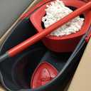 O-Cedar EasyWring Microfiber Spin Mop, Bucket Floor Cleaning System, Red, Gray, Standard
