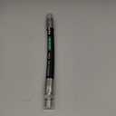 Haichy 15611-08-08-12 Hydraulic Hose 1/2" Hydraulic Hose with Male NPT X Male NPT, 12" Long, 3988 PSI