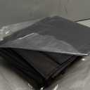 10 Pack 40-inch Garment Bags for Travel, Garment Bags for Hanging Clothes with Zipper and Visible Transparent WindowBlack