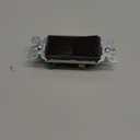 Leviton 15 Amp, 120/277 Volt, Decora Rocker 3-Way AC Quiet Switch, Residential Grade, Grounding, 5603-2, Brown