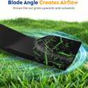 Aeagle TCU15881 High Lift Blades for John Deere 60 Inch Mower 737 757 777 797 Z930M Z950M Z950R Z930R ZTrak X710 X730 X738 1025r 3045R 3046R M128485 M163983 (Black)