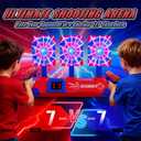 Shooting Toys for 3-12 Year Old Boys, Hero Styles with Glowing Web&Sounds,LCD Scoring and Auto Reset 3 Shooting Targets,Indoor Outdoor Kids Family Games Birthday Easter Gifts for Boys Toys Age 3-12
