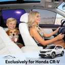 ZATOOTO Honda CRV Sun Shade 2017-2022, UV Protection & Anti-Glare | Semi-permeable Static Cling, Bluish-Purple Film | Block Harsh Sunlight | For Baby | Rear Window Sun Shade with Storage Bag