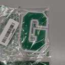 1 PCS 4.0" Green Chenille Letter Patches, Iron on Patches for Hats Clothes Bags Backpacks Jeans, Initial Large Varsity Letters,DIY Accessories (Letter G)