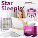 TEXAS LINEN CO. 100% Egyptian Cotton Sheets King Size Set - 1200 Series Star Sleepin' Collection Egyptian Cotton Luxury Sheets King Size (4 PC, Teal), 17" Deep Pocket, Sateen Hotel Bedding Set