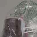 Hushee 25 Pcs Soy Sauce Dishes 4 oz Dipping Bowls Bulk Dipping Sauce Cups Serving Plate Set Black Red Side Small Dish Pinch Bowls for Sushi Ketchup Olive Oil Appetizer Condiment BBQ Desserts(Round)