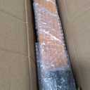 4FT Solid Wood Stair Handrail for Indoor Stairs, Outdoors Stair Railings, Sturdy Wall Mounted Non-Slip Safety Design, Elderly-Friendly & Child-Safe, with Banister Hardware and Brackets