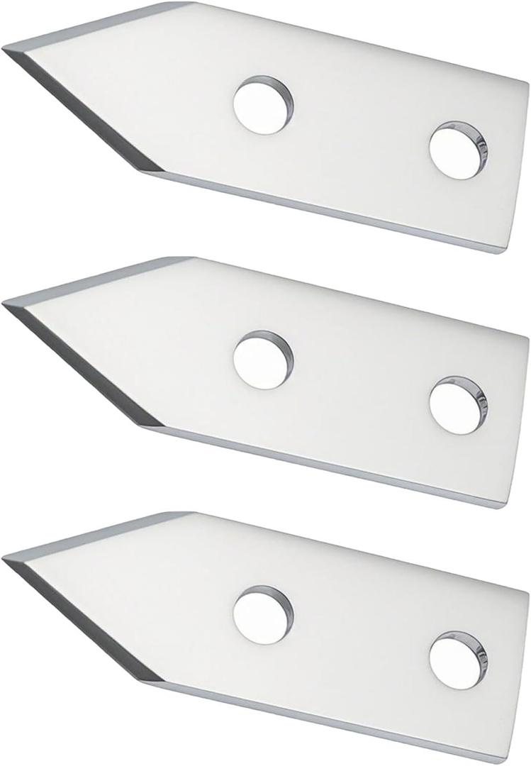 3Pcs K004SP Knife Replacement Part, for #1 Commercial Can Openers, Reversible Blade Design, Double-Sided Use