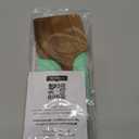Teak Wide Wooden Spatula with Microfiber Cloth - Natural Non-Stick Healthy Kitchen Utensils - Handcrafted with Comfort Grip