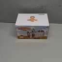 Fajiabao Wooden Montessori Toys for 1 Year Old Boy 4 in 1 Toddler Learning Toys with Number Maze, Pounding Bench, Xylophone, Fishing Game Baby Sensory Toys Birthday Gifts for 1+ Year Old Boys & Girls