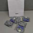 6 Pack Replacement for Brother P Touch Label Maker Tape TZe Tz Tape 12mm 0.47 Laminated White/Clear/Red/Yellow/Blue/Green Compatible with Brother P-Touch Label Maker PT-D210 PT-H110 PT-D220