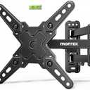 Amazon.com: monTEK Full Motion TV Wall Mount Bracket for Most 13-43 Inch LED LCD Flat Screen TVs & Monitors, Swivel Tilt Extension Rotation with Articulating Arms, TV Mount Max VESA 200x200mm, up to 44lbs : Electronics