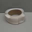 NATURALABEL 500 PCS Blank Dissolvable Food Labels with Dispenser - No Residue, for Meal Prep & Food Storage Containers (3/4" x 2")