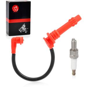 Ignition Coil Cap w/Wire and Spark Plug For Sportsman 570 2014-2023 Sportsman 450 HO 2016 Hawkeye 325 2x4 2015 4014296 4014908