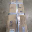 PetSafe Sliding Glass Pet Door - No-Cut DIY Install Doggy Door for Renters - Aluminum Frame - Adjustable Height 91 7/16" to 96" - Ideal for Large Dogs Up to 100 lb - White