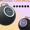 VidaTeco 30W Wireless Bluetooth Speaker with 360 Stereo Deep Bass, IPX5 Waterproof Outdoor Bluetooth Speaker, 14H Playtime, TWS Pairing for Home, Pool, Beach, Camping (Black)