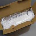 Bedsure Full Comforter Set - White Comforter, Boho Tufted Shabby Chic Bedding for Kids, 3 Pieces Vintage Farmhouse Bed Set for All Seasons, Fluffy Soft Bedding with 2 Pillow Shams