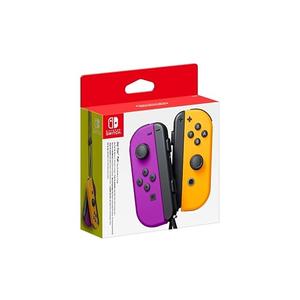 Nintendo Joy-Con (L/R) Wireless Controllers for Nintendo Switch - Neon Purple / Neon Orange