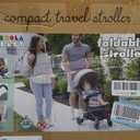 Lightweight Travel Stroller for Baby & Toddlers - Easy Fold & Compact Stroller with Canopy, Storage Basket, Multi-Position Recline & Convenient One-Hand Fold (Grey)