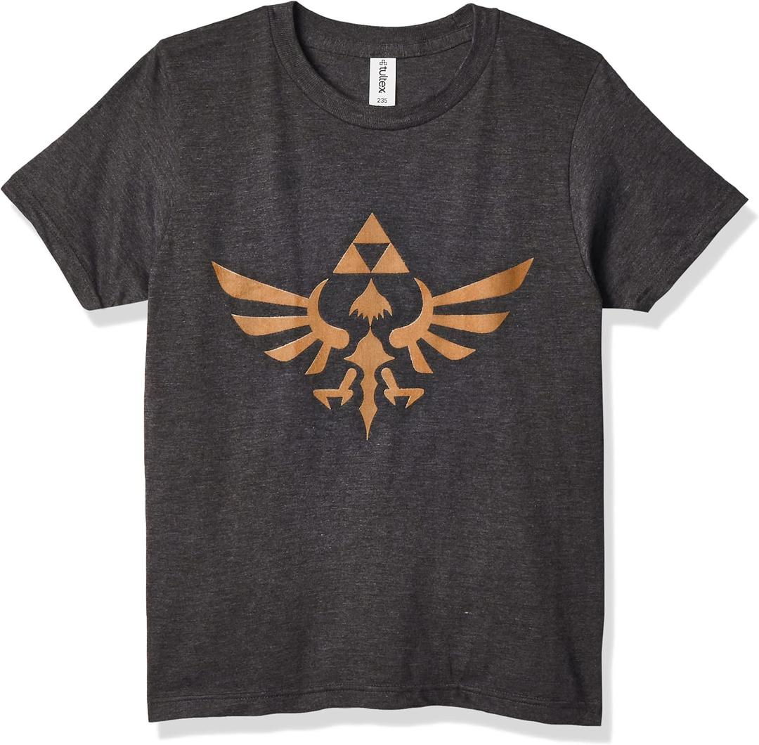 Nintendo Boy's Triumphant Triforce T-Shirt (Large)