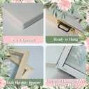 BHSUUHIT Nautical Boat on Beach Wall Art Coastal Painting Wall Decor Ocean Seagull Seascape Canvas Posters Sea Bird Farmhouse Prints pictures for Seashore Bathroom Bedroom Living Room(16x12in Canvas)