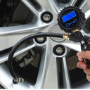 Heavy Duty Compressor Accessory Kit - Digital Tire Pressure Gauge with Inflator, Blow Gun and Hose Fittings, 1/4" NPT Air Tool Kit