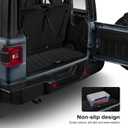 Custom for 2018-2026 Jeep Wrangler JL 2 Door Cargo Mats Trunk Liner All Weather TPE Protection Mat Accessories (for 2018-2026 Jeep Wrangler JL 2 Door)