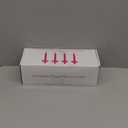 200 pcs Church Candles with Drip Protectors for Devotional Candlelight Vigil Service, Unscented White 5" H X 1/2" D, No Smoke, Shabbat, Praye