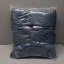 WARMDERN Peacock Blue Flannel Velvet Duvet Cover King Size Duvet Cover Bedding Sets, 3pcs Ultra Soft Luxury Textured Modern Crystal Velvet Duvet Covers with Zipper Closure(Peacock Blue, King)