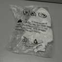 Women's Long Sleeve Floral Lace Top Sexy See Through High Neck Slim Fitted T Shirt Y2k Going Out Sheer Blouse (White, M)