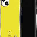iFace First Class Designed for iPhone 13 (6.1")  Cute Shockproof Dual Layer [Hard Shell + Bumper] Phone Case [Drop Tested] - Yellow