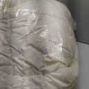 Comforter Duvet Insert - Quilted Comforters Oversized King, All Season Duvet, GentleSoft Down Alternative Bedding, with 8 Tabs, Gifts for Women/Men, Cream,Oversized King 116 x 98 Inches